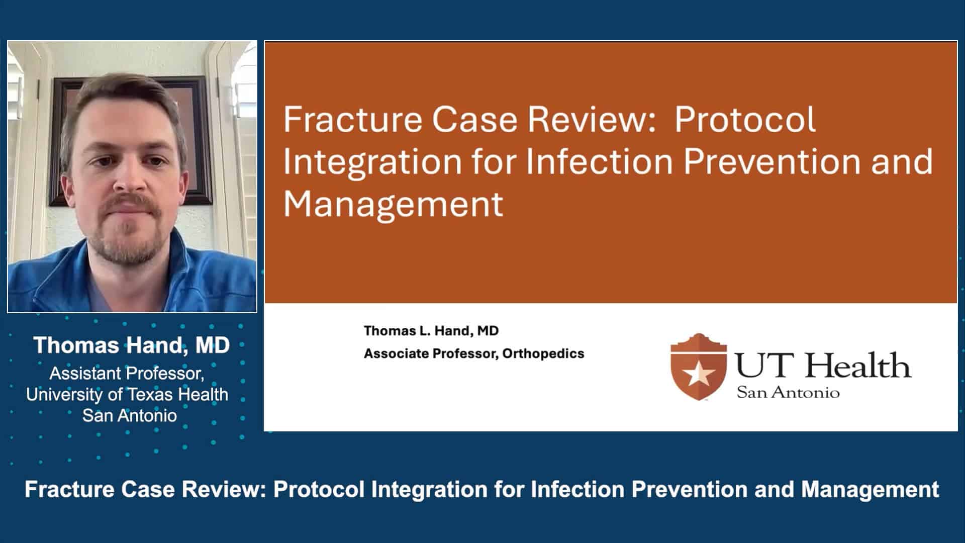 OTA 2025 Part 3 of 3: Open Fracture Case Review: Protocol Integration for Infection Prevention